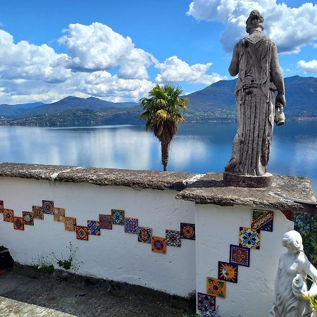 Antica Casa Al Lago Oggebio Exteriör bild