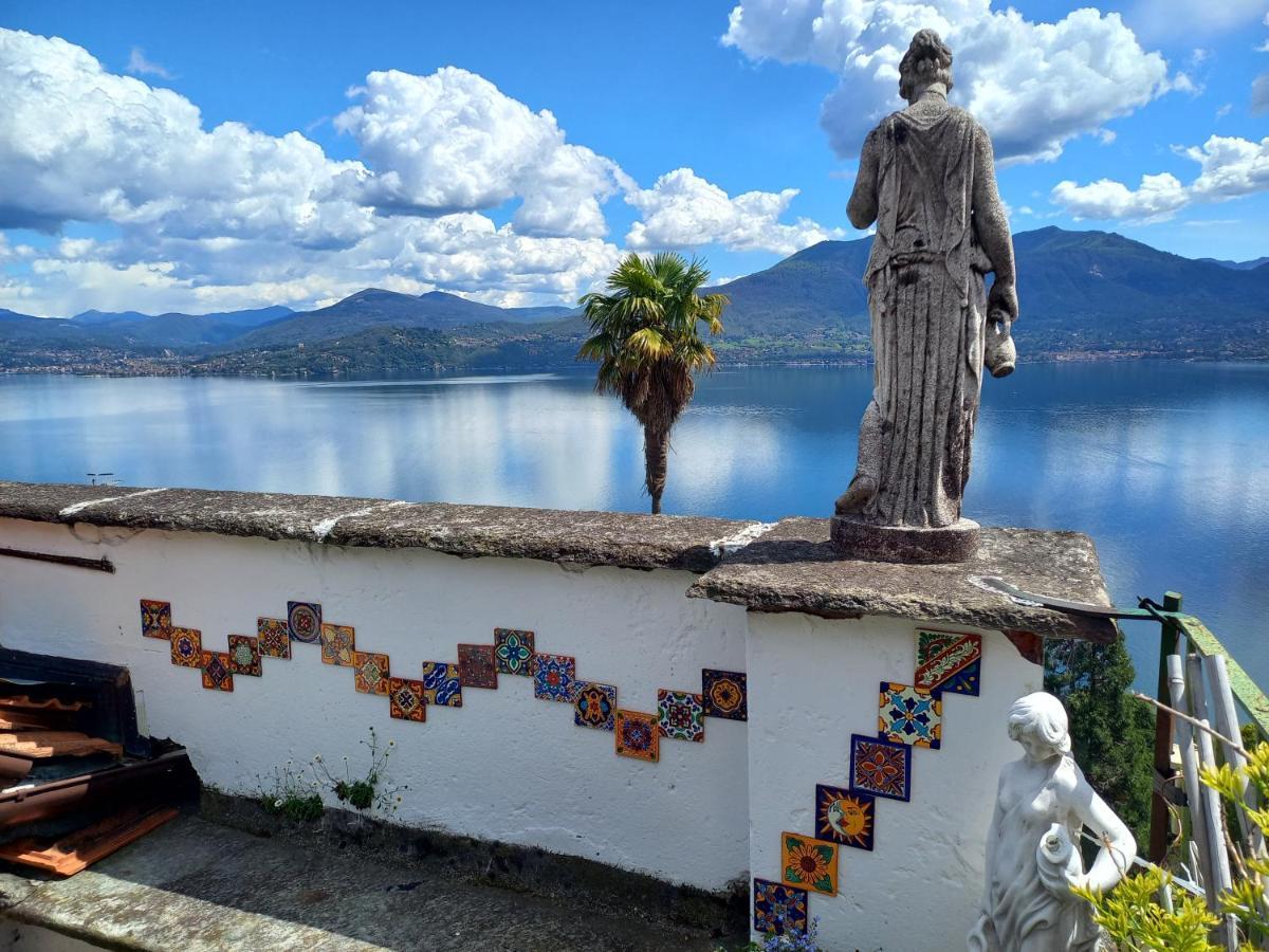 Antica Casa Al Lago Oggebio Exteriör bild